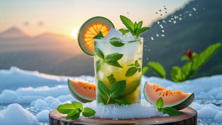Mojito Melon Daun Mint: A Chilling Taste Sensation