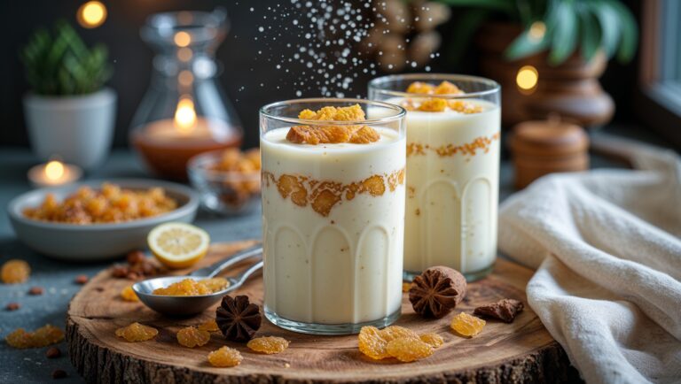 Susu Kurma Cinnamon Float: A Soothing Delight